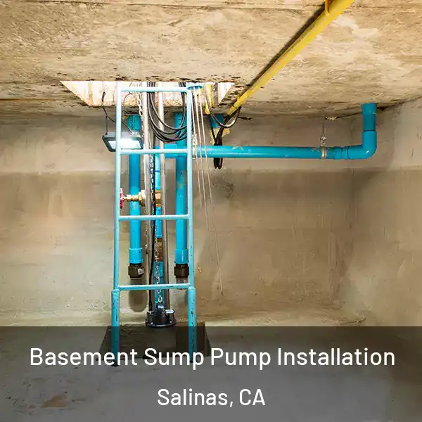  Basement Sump Pump Installation Salinas, CA