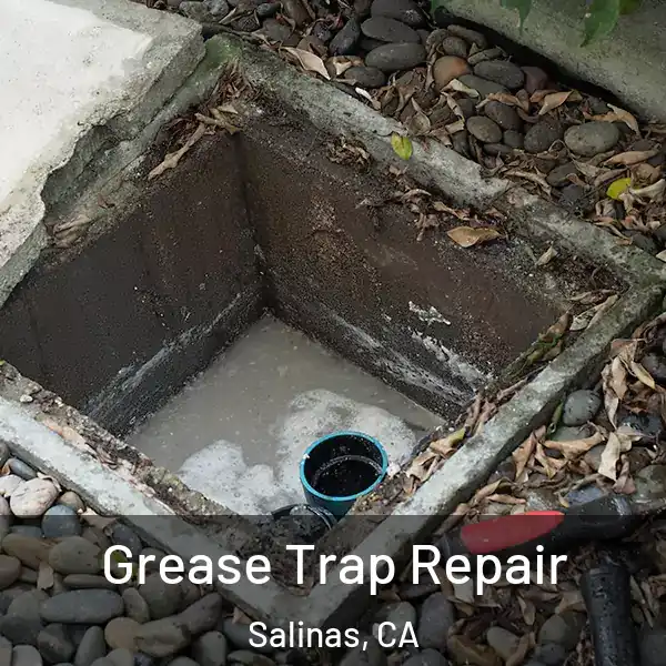  Grease Trap Repair Salinas, CA